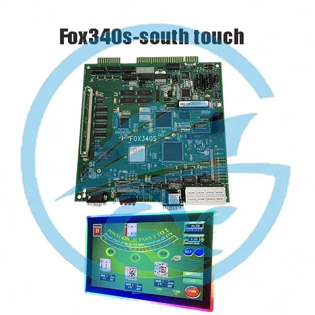 Wms game fox 340 south pog 595 580 510 жизнь роскошного золота Сенсорный игровой автомат доска Сфинкс t340