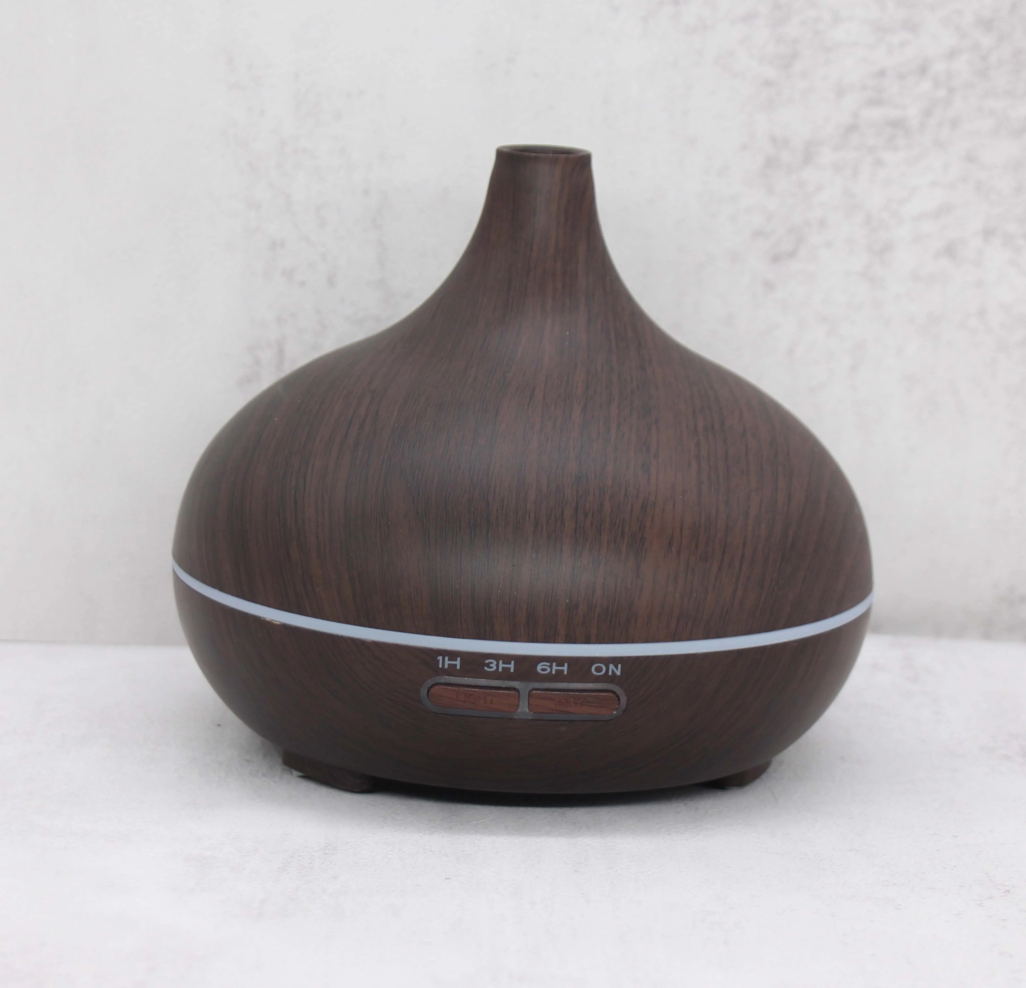Original Design Wood Grain Humidifier 300ml Aromatherapy Essential Oil Diffuser Simple Aroma Diffuser For Home Hotel Office
