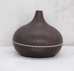 Original Design Wood Grain Humidifier 300ml Aromatherapy Essential Oil Diffuser Simple Aroma Diffuser For Home Hotel Office