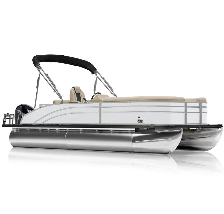 Kinocean Luxury Pontoon Boat High Quality Fiberglass Family Entertainment Fishing Hot Sale Outboard Engine New Condition FRP