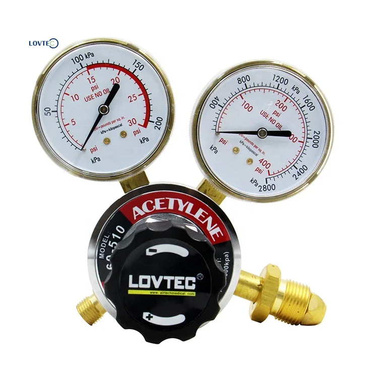 Регулятор цилиндра Lovtec для сварки и резки, промышленный регулятор
