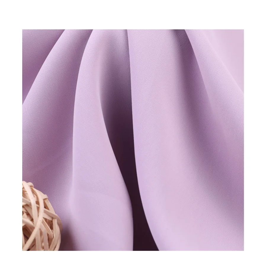 High quality woven fabric 100%polyester SPH dyeing fabric for women dress