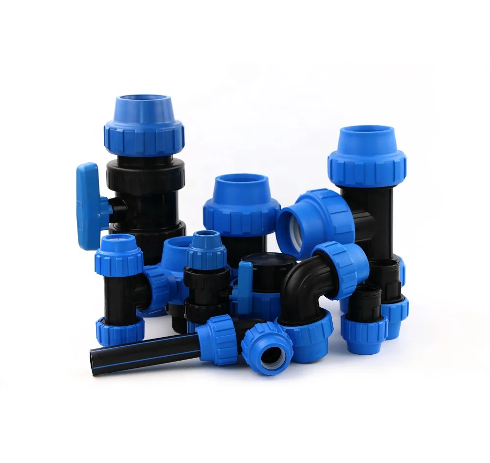 Irrigation System 90 degree Elbow Agriculture Irrigation Pipe Fittings