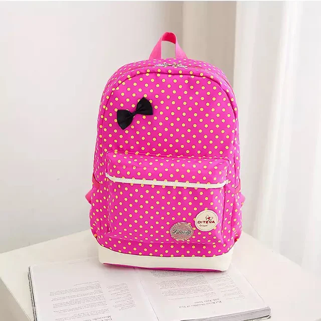 Waterproof Lightweight 3 Pcs School and Lunch Bag Set for Kids Sling Bag descendants Book Bag with Good Quality for Girls