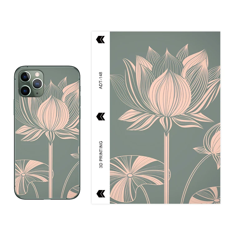 High Quality Sticker Cutting Machine Use 120*180mm Mobile Phone Back Cover Sticker 3D Relief Back Film Customized back sticker