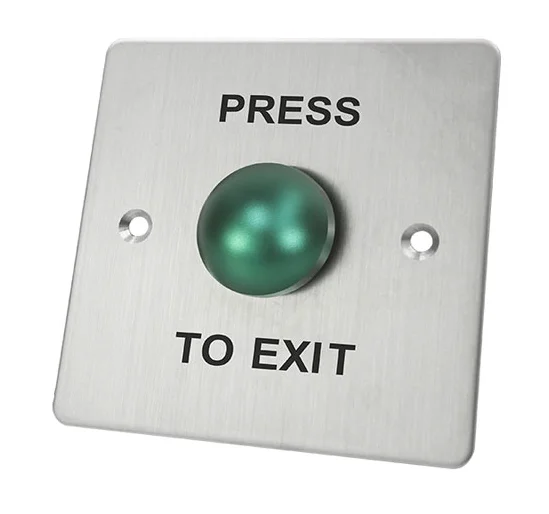Security Access Control Mushroom Stainless Steel Exit Switch Button