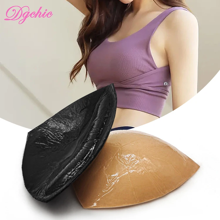 Ultra Boost Sports Bra Pad Inserts Double Sided Sticky Bra Cup Insert 2PC Set