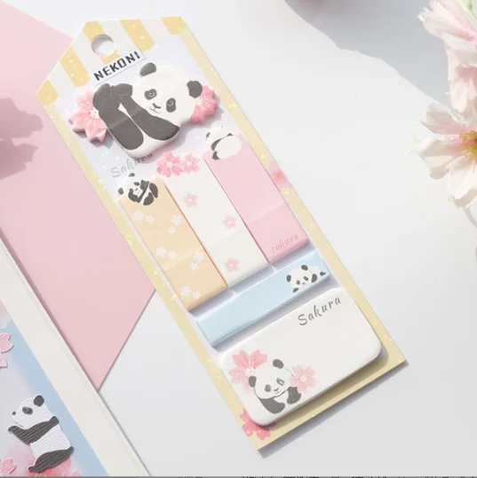 1set/pack Memo Pads Sticky Notes Sakura Festival Dog  Junk Journal Scrapbooking Stickers Office School stationery