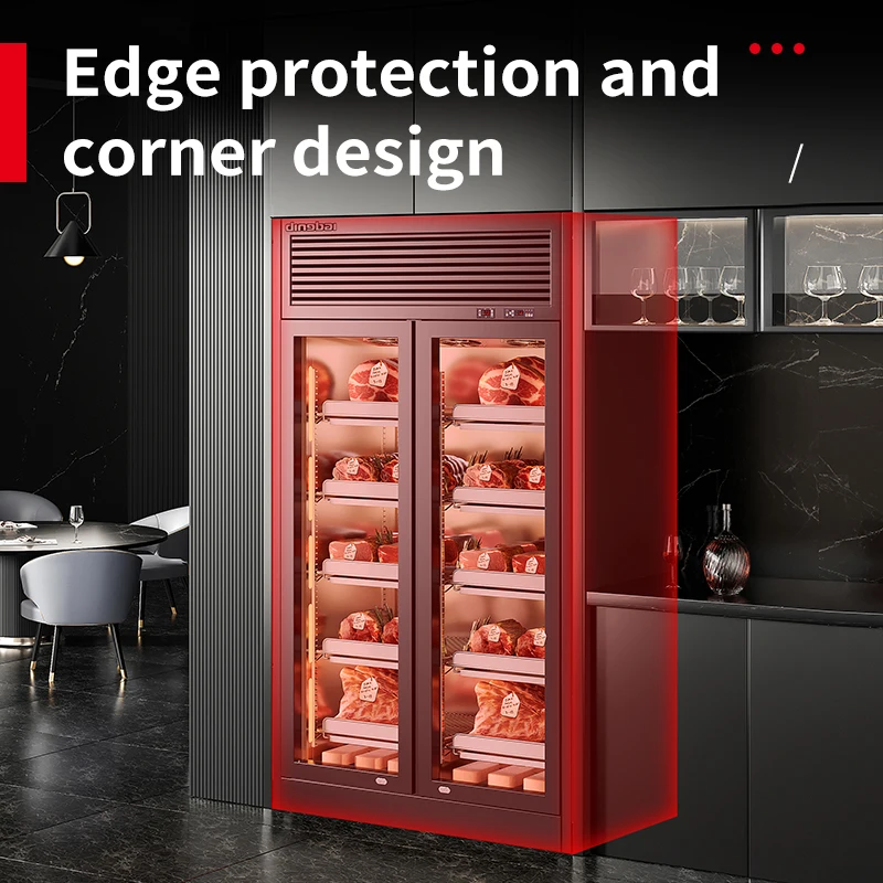 Beef Dry Ager Restaurant Refrigerator Steak Fridge 1 2 3 4 Doors commercial catering equipment