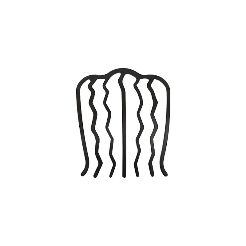 Hair Side Combs U Pins Fork Clip Stick for Updo Bun U Shaped Teeth Hair Combs Vintage Hairstyle Hair Accessories Custom