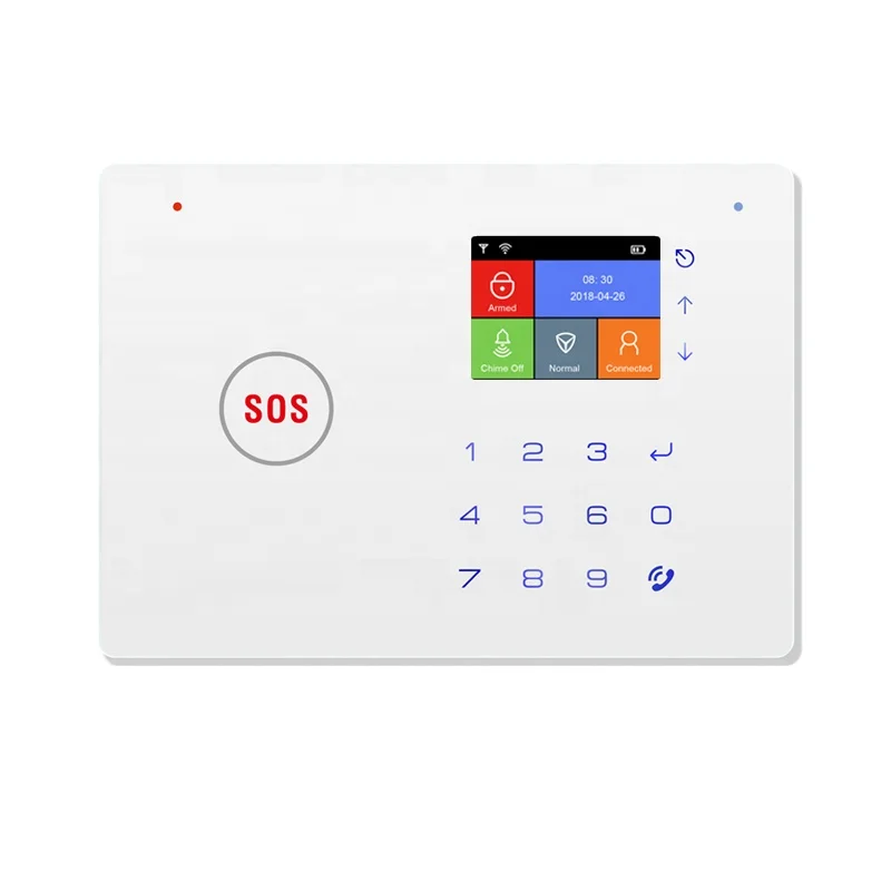 Smart Home Security Alarm System Tuya Smart Gateway Alarm For 16 Hours Wifi And Gsm Networking Transmission