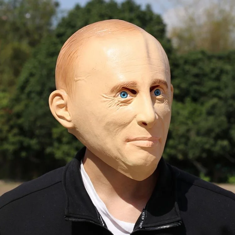 ISO 9001 Factory Realistic Old Man Mask Male Face Carnival Party Mask Funny Disguised President Costume Mask