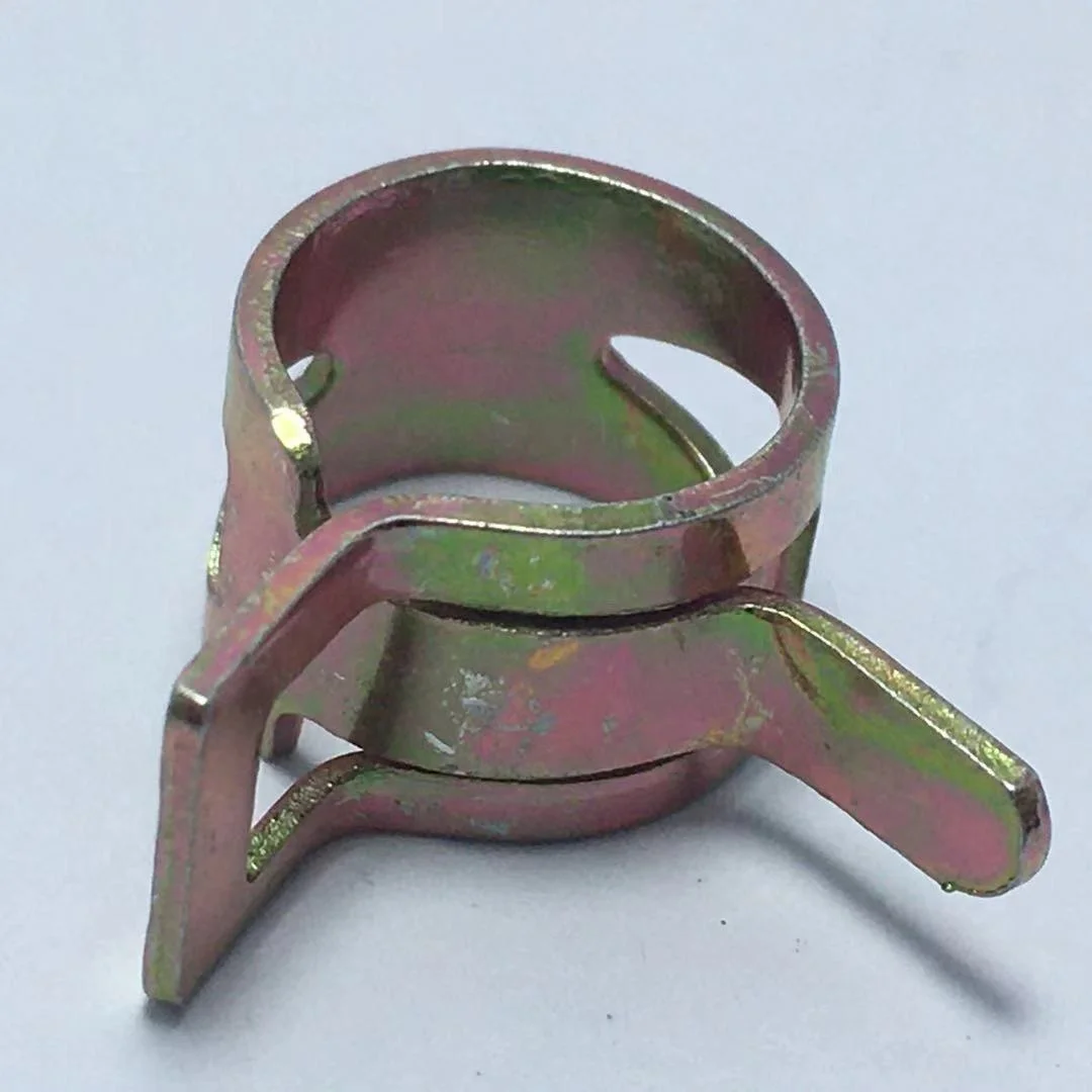 Пружинные топливные зажимы силиконовый зажим марганцевая стальная лента в форме эластичного шланга