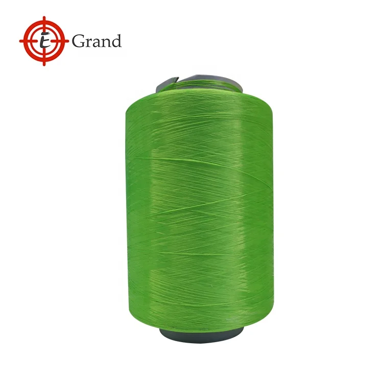 High quality 200D-1600D green UHMWPE colored high strength carbon polyethylene fiber yarn