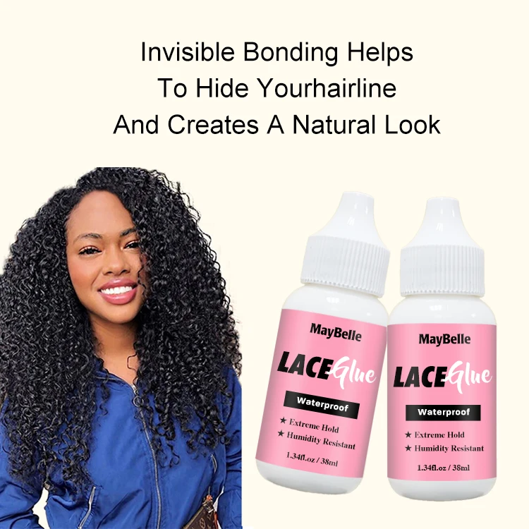 Wholesale Private Label Fast Drying Improved Formula Extra Strong Hold Adhesive Wig Glue Sweat Resistant Waterproof Lace Glue