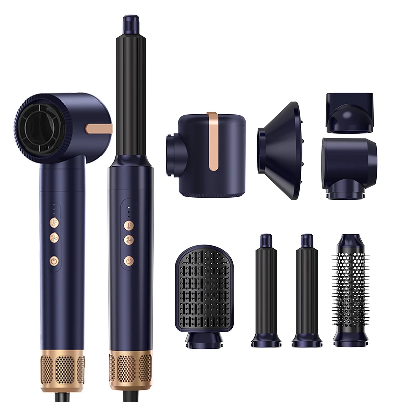 eyelash hair dryer 7 in 1 110000rpm retractable professional turbo blower for salon With product manufacturer