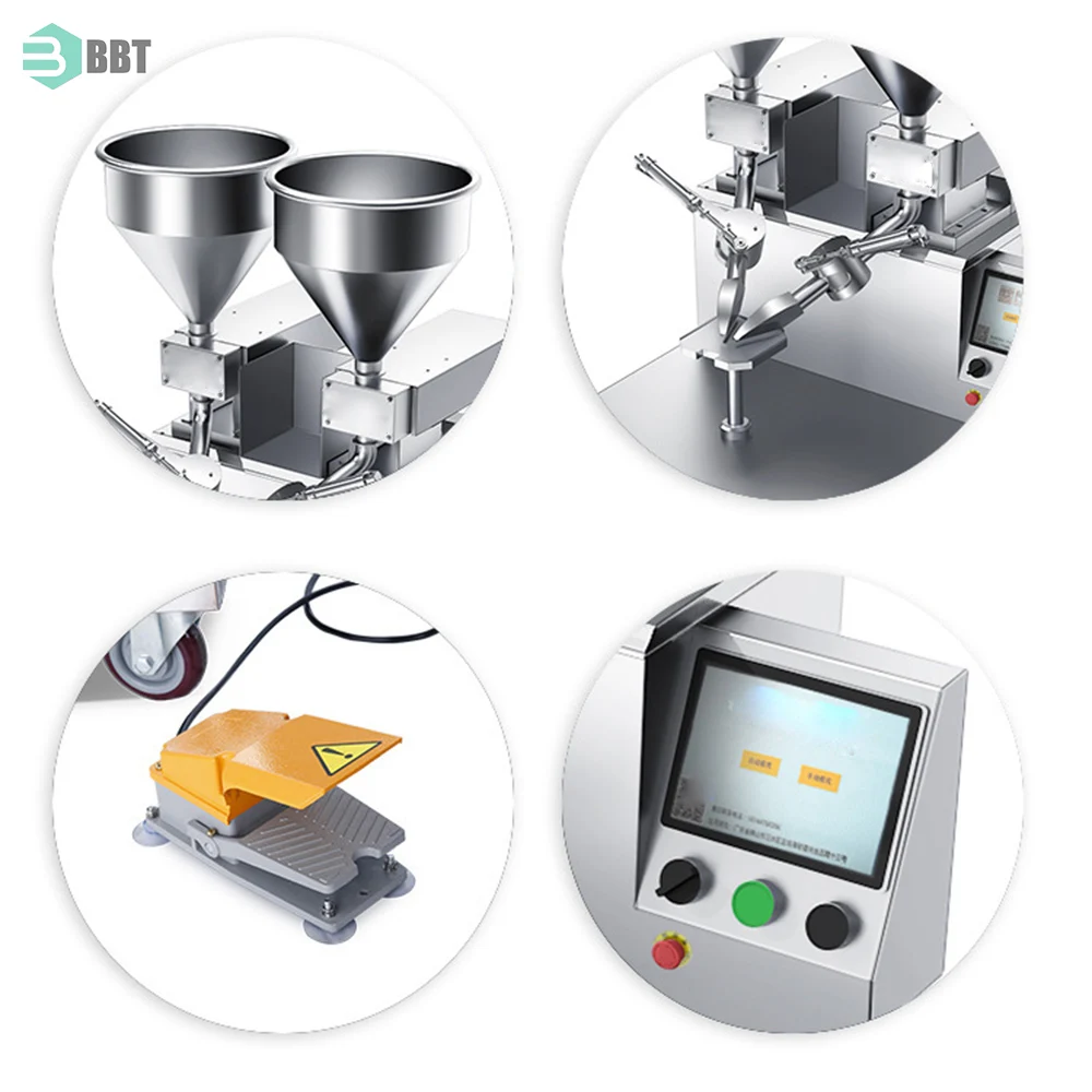 Professional Mille Crepe Cake Machine Cake Decorating Machine For Automatic Cream Coating And Smoothing