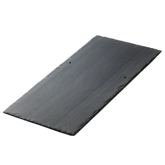 Chinese Top Sale Black Non Fading Slate Stone Rectangular Slate Roof Tiles Roof Shingles