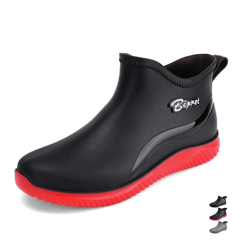 Оптовая продажа водонепроницаемые ботинки до колена мужские резиновые Gumboot защитные Wellington неопреновые охотничьи