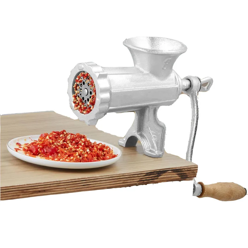10#Multifunctionall cast iron  manual meat grinder sausage beef chopper manual meat grinder machine