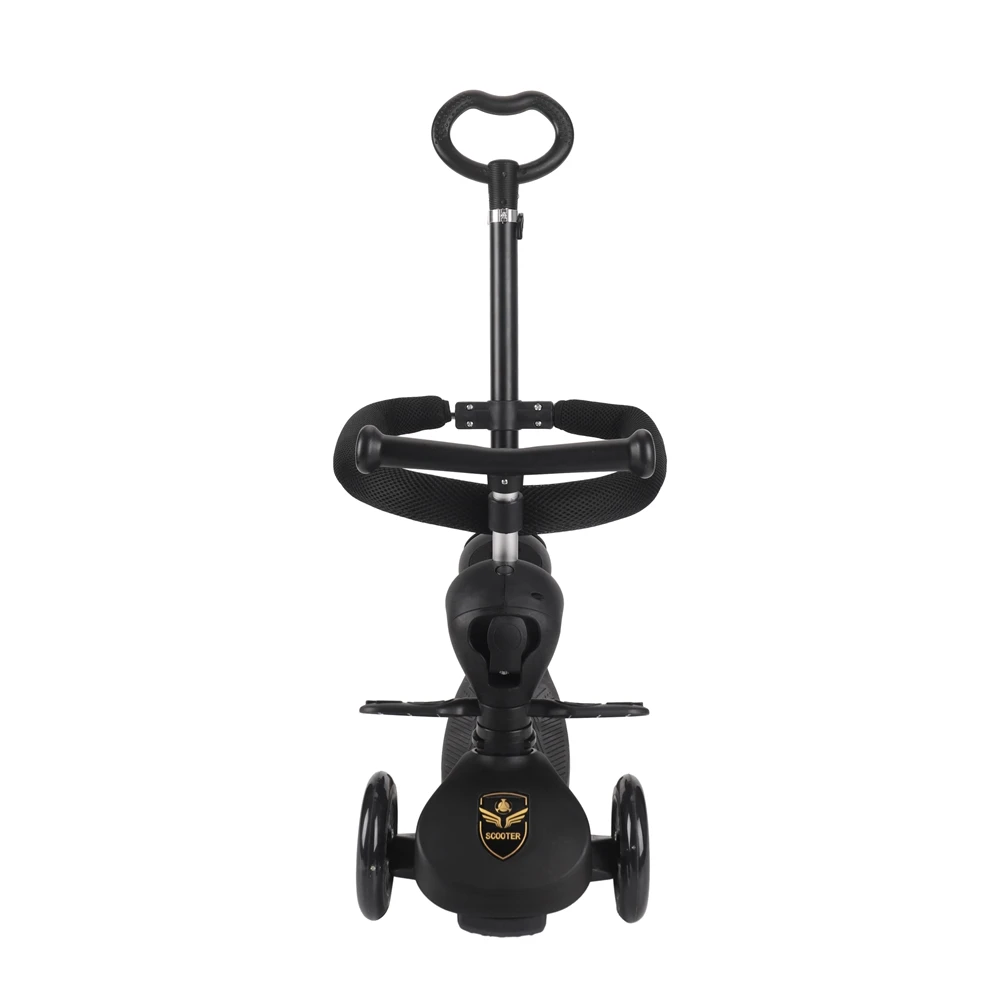 Adjustable Baby Kids Kick Pedal Scooter Kids Scooter With Seat Flash Children Kick Scooter With Led Lights For Kid