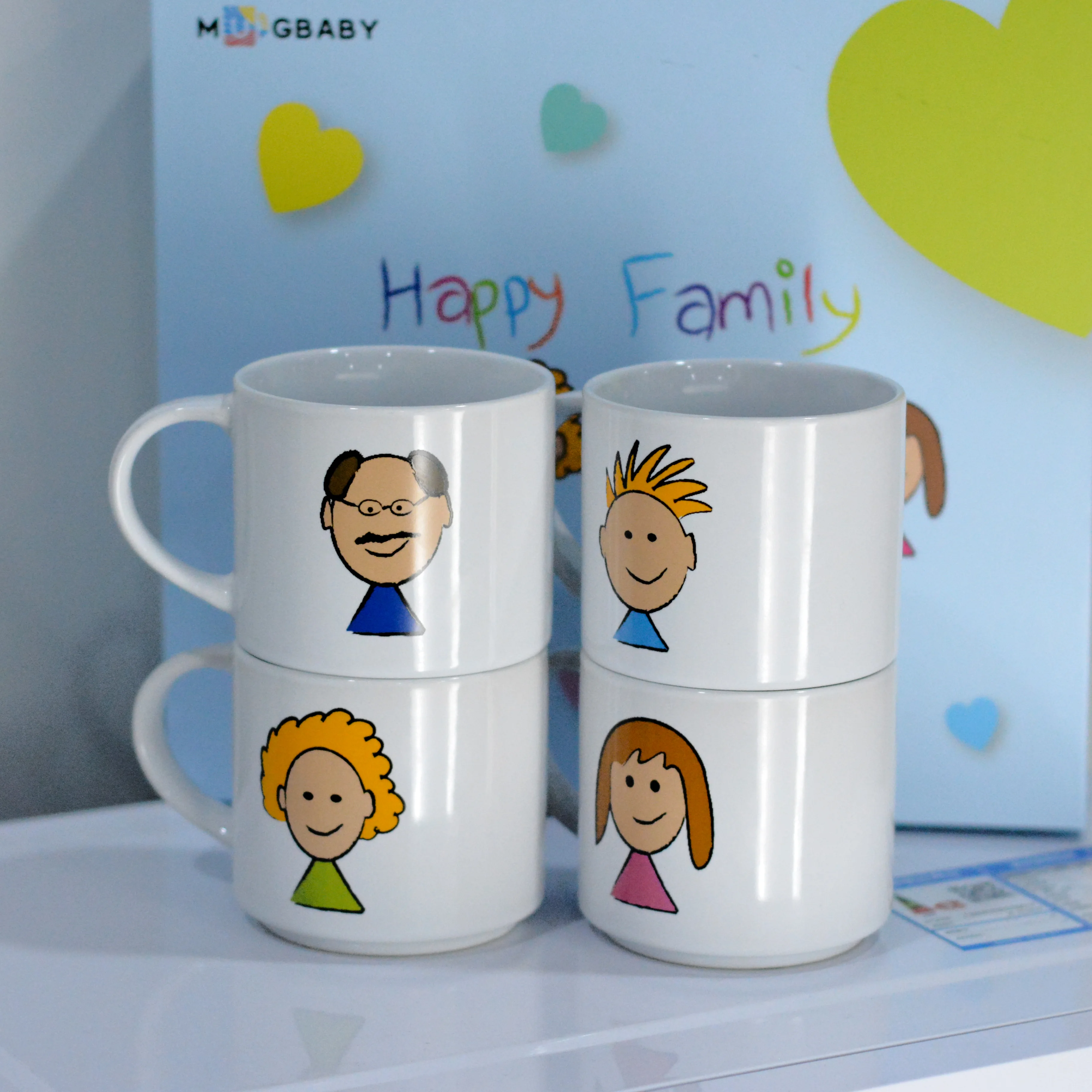 custom logo coffee blanks sublimation mug custom ceramic cup