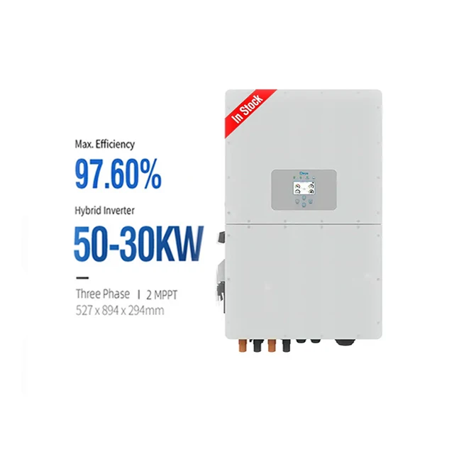 High Quality Deye Solar Inverter 25Kw 30Kw 40Kw 50Kw 1Mw Hybrid Inverters For Bulk Price