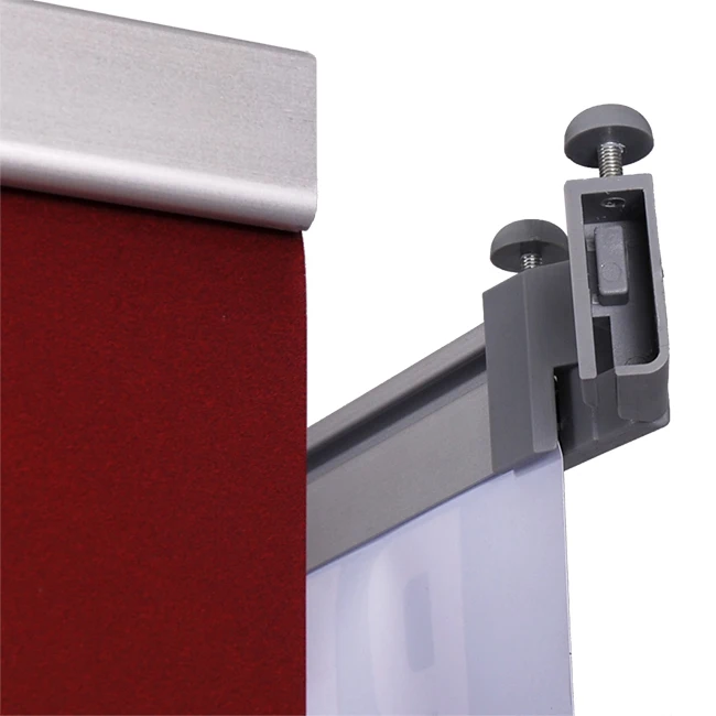 Custom Waterproof Advertising Standing Screen Three Sided banner Outdoor banner stand