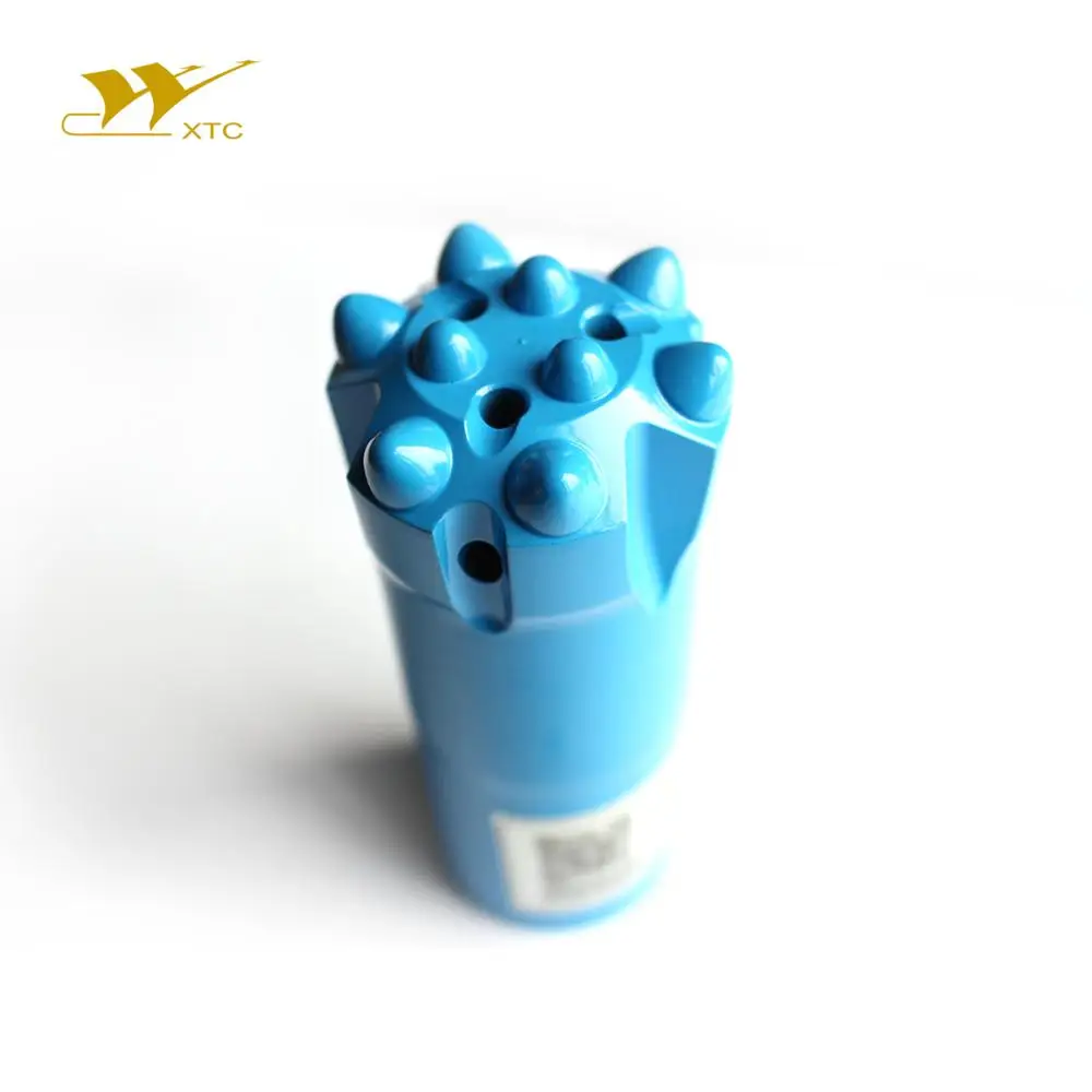 Tunneling Thread R32 45MM Ballistic Buttons Rock Drilling Bits