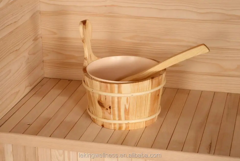 2022 Suanaking hot selling hemlock traditional harvia heater sauna SPA equipment room for 1 person for sale