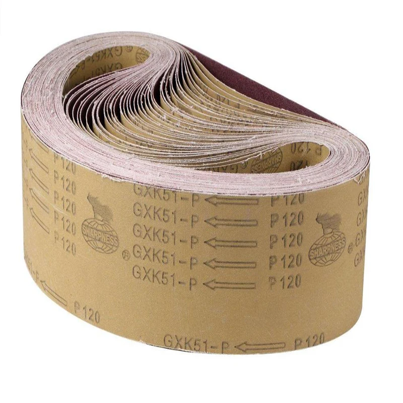 Hot sale aluminium oxide GXK51-P posit belt for Angle Grinder Usage 4*36inch 915*100mm  Wood and leather polishing sand belts