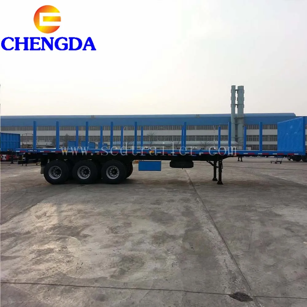 3 Axle Wood Timber Logs Transport semi-trailer