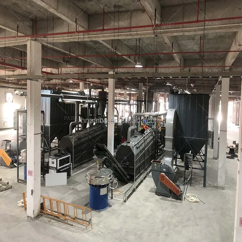 2023 Hot Sale Waste Lithium Battery Metal Recovery Positive And Negative Plates Crushing Sorting And Recycling Machine