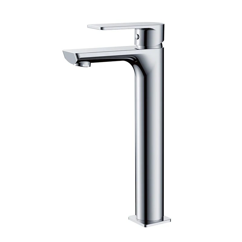 Black Brass hot and cold water faucets bathroom basin mixer faucet