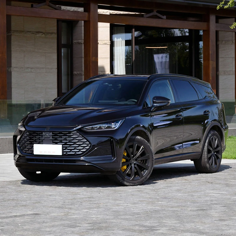 China Manufacturer Electric ev Car Tang BYD DM-i 2024 New Energy Vehicles 5-Door 7-Seat SUV Hybrid Cars For Sale