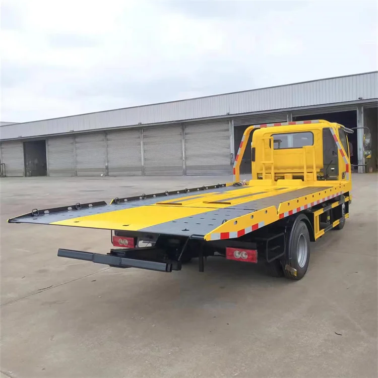 Special offer Foton 5 ton wrecker tow truck flat bed tow trucks &wreckers towing vehicle breakdown truck  recovery vehicle