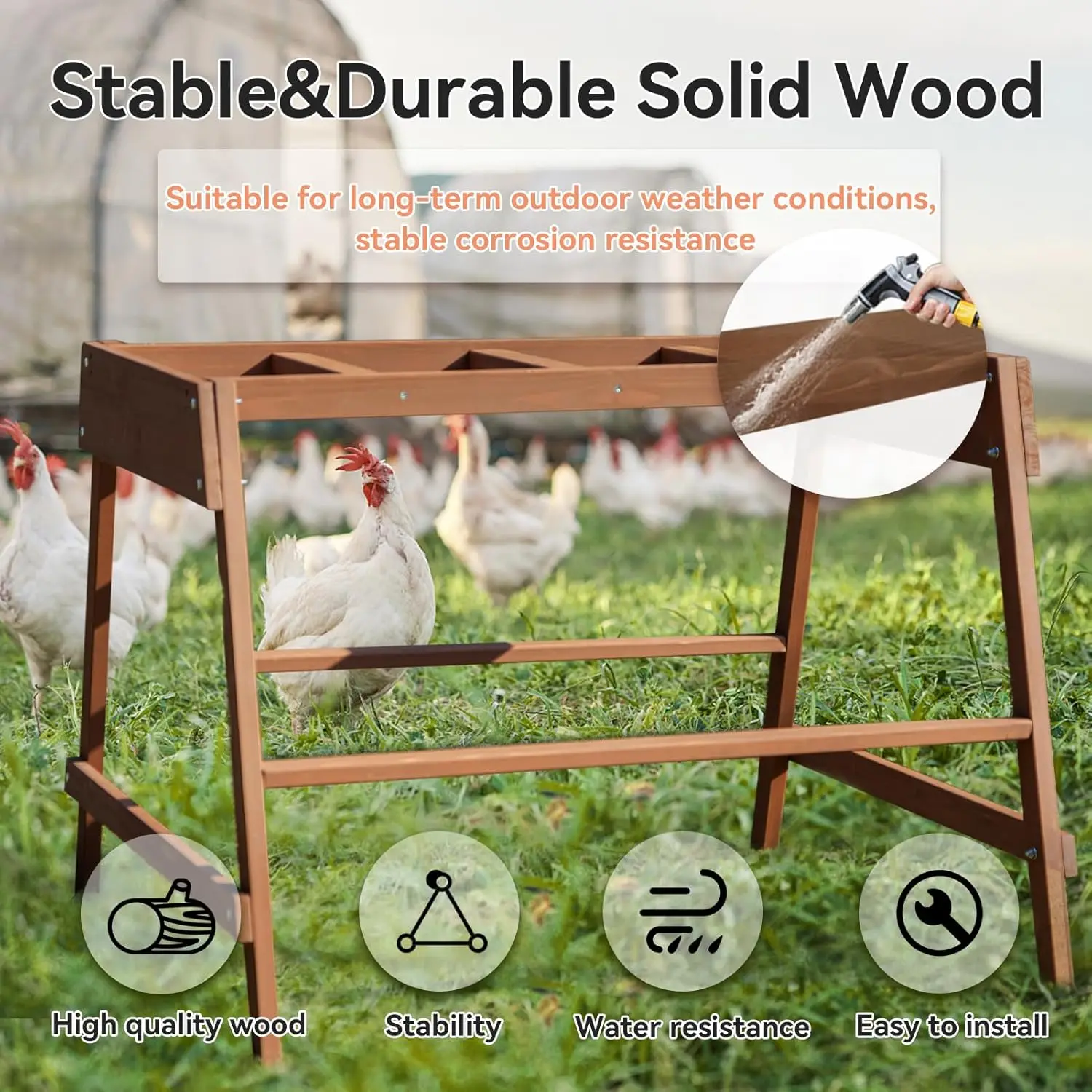 Chicken Roosting Bars Chicken Coop Accessory Chicken Toys