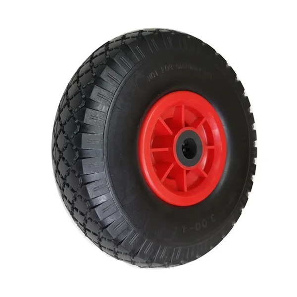 10 дюймов, 300-4, низкая цена, твердое заполнение, полиуретановая пена, колеса для ручных грузовиков, полиуретановая пена, колеса, твердые типы