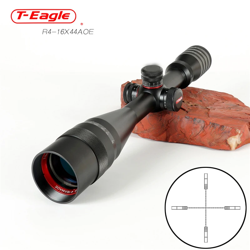 Прицелы T-Eagle R 4-16x44 AOE HK с тонкими рамками обзора великолепное видение Спортивная камера наружная оптика и аксессуары