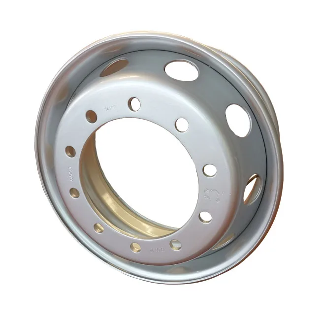 Top Quality factory Sale 22.5x8.25 Silver machine welding truck Rims Wheels 11R22.5 tire size Wheel disc