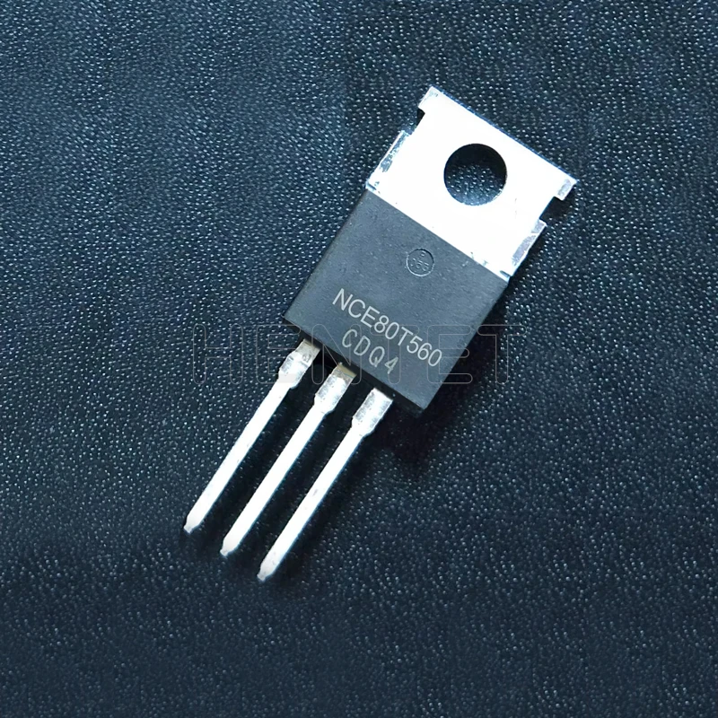 Hentet New 80T560 NCE80T560 N-Channel MOSFET Transistor TO-220 800V 9A NCE80T560F
