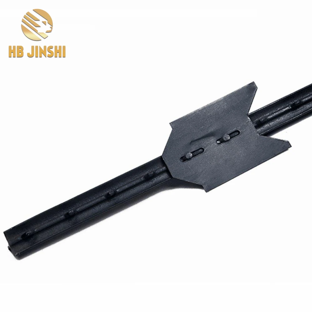 Light Duty 0.95lb/ft Green Painted Farm Fencing Studded T Fence Post