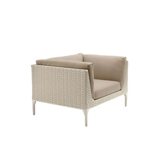 Durable Garden Furniture Sets Outdoor Wicker Garden Sofa PE Rattan Chairs