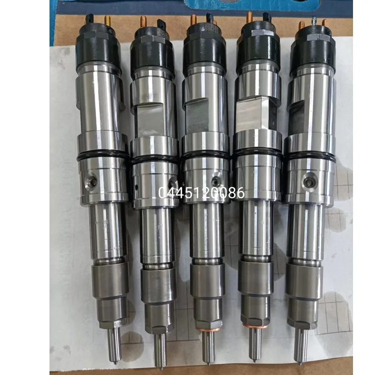 Дизельный топливный инжектор с общей топливной магистралью 0445120086 0445120265 612630090001 для Bosch Foton JAC CNHTC SINOTRUK HOWO WP10 WP12