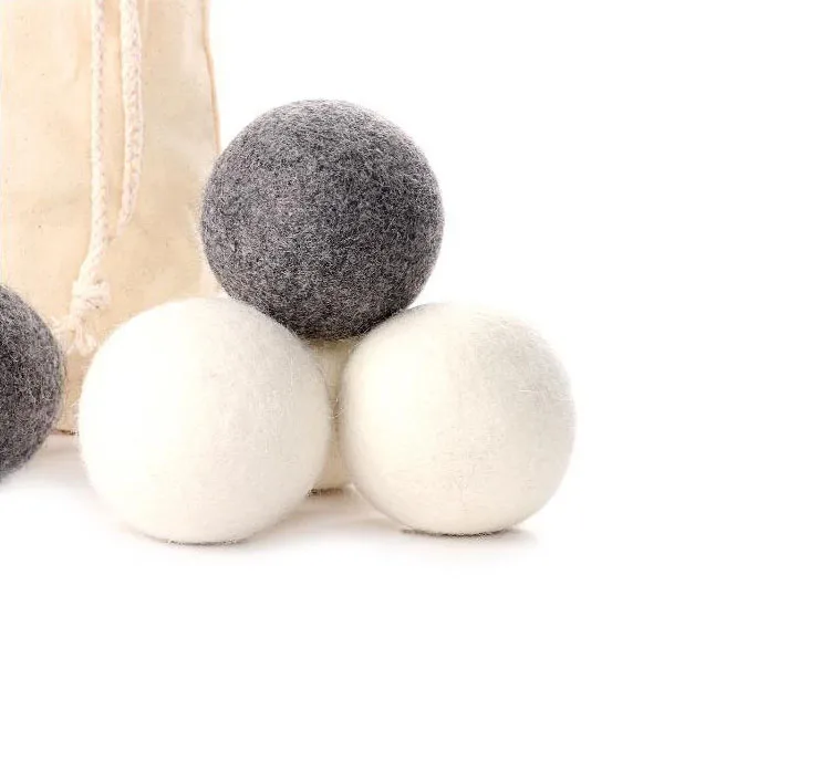 Drying Wool Ball Natural