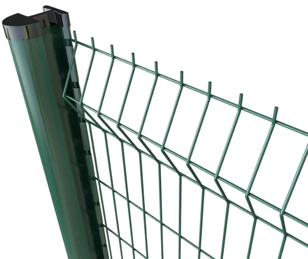 Metalx Factory Price Cheap Green/Black PVC Coated Outdoor Garden 3D Curvy Welded Bending Perimeter Security Wire/V Mesh Fence/Fe