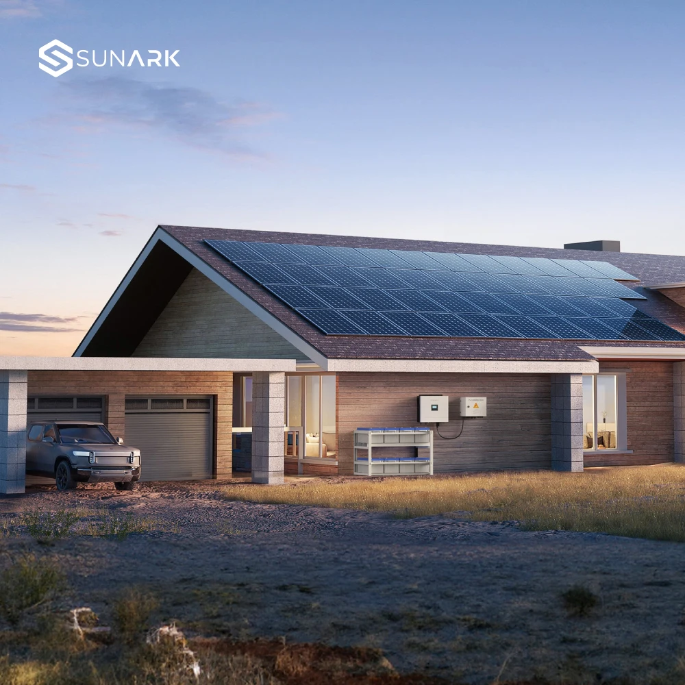 Sunark Hot Selling Off Grid Solar Power System 10Kva 20Kva 30Kva Solar Energy System With Lithium Battery