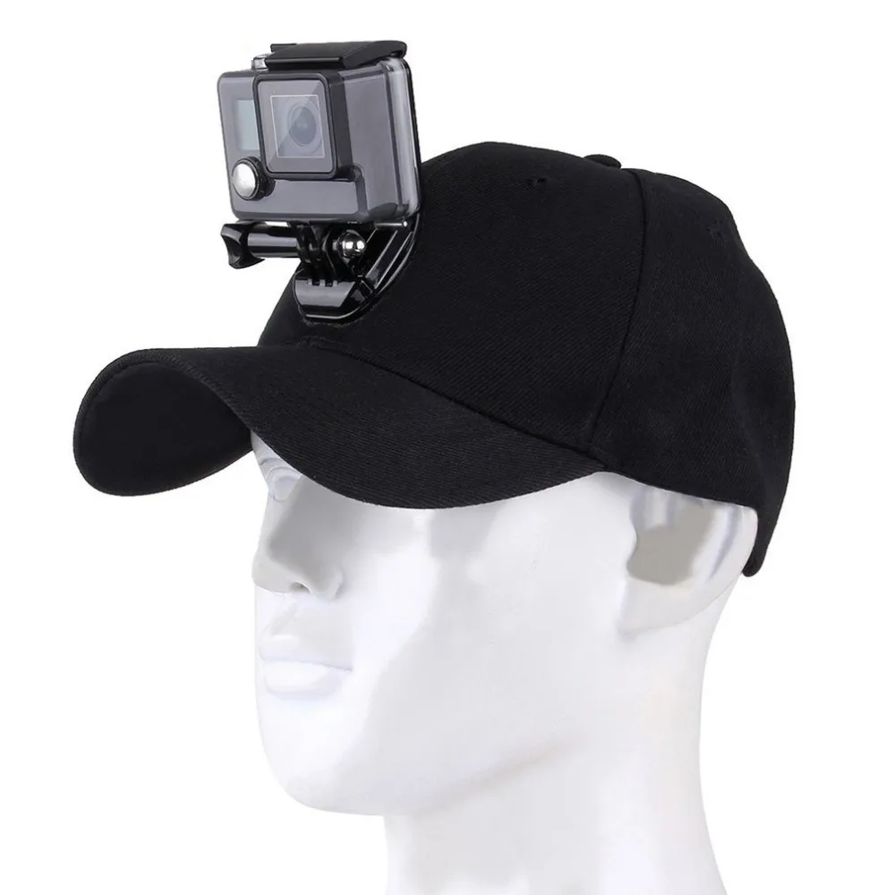  Регулируемая спортивная камера бейсбольная шляпа Go Pro с винтовым креплением для Gopro 9 8 7 6 5