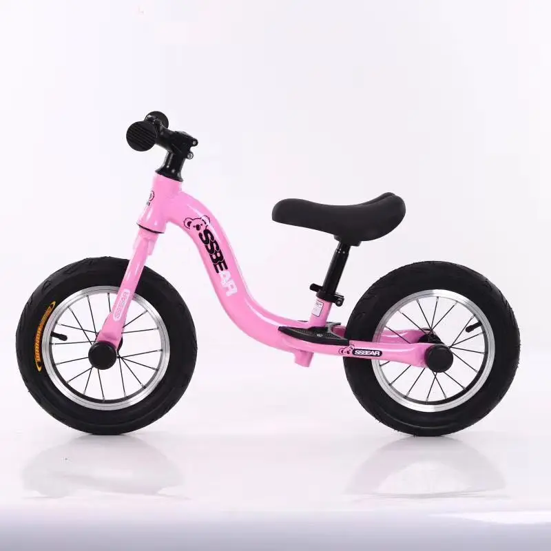 No pedals Kids Balance Bike / baby running bike / children walking balance bicycle 12inch customizable color balance cars