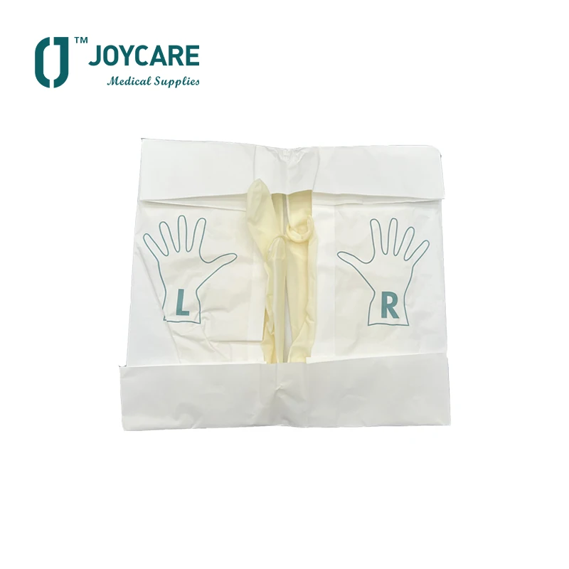 Medical Consumable High Quality Powder-free Pre-powdered Sterile Latex Surgical Gloves